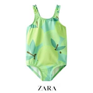ZARA Kids | Green | FRUITS SWIMSUIT